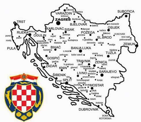 čavoglave karta hrvatske Stina hrvatskih pradidova: 37 čavoglave karta hrvatske